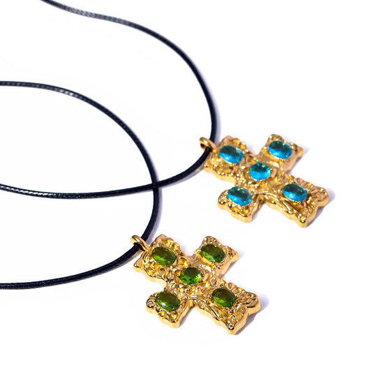 Aria Cross Necklace