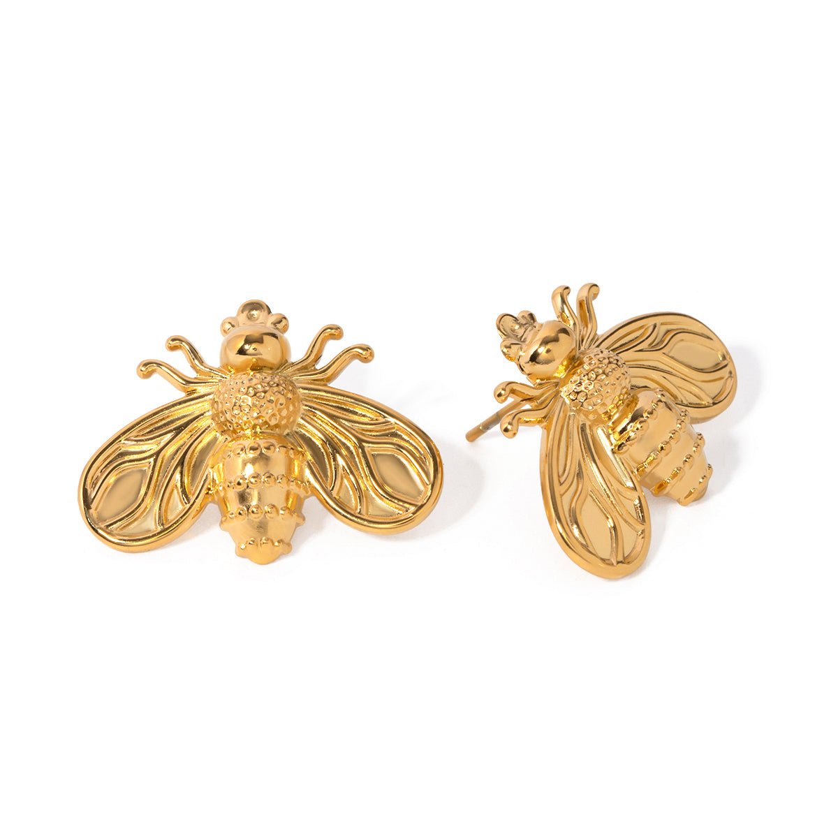 Golden Bee Earrings