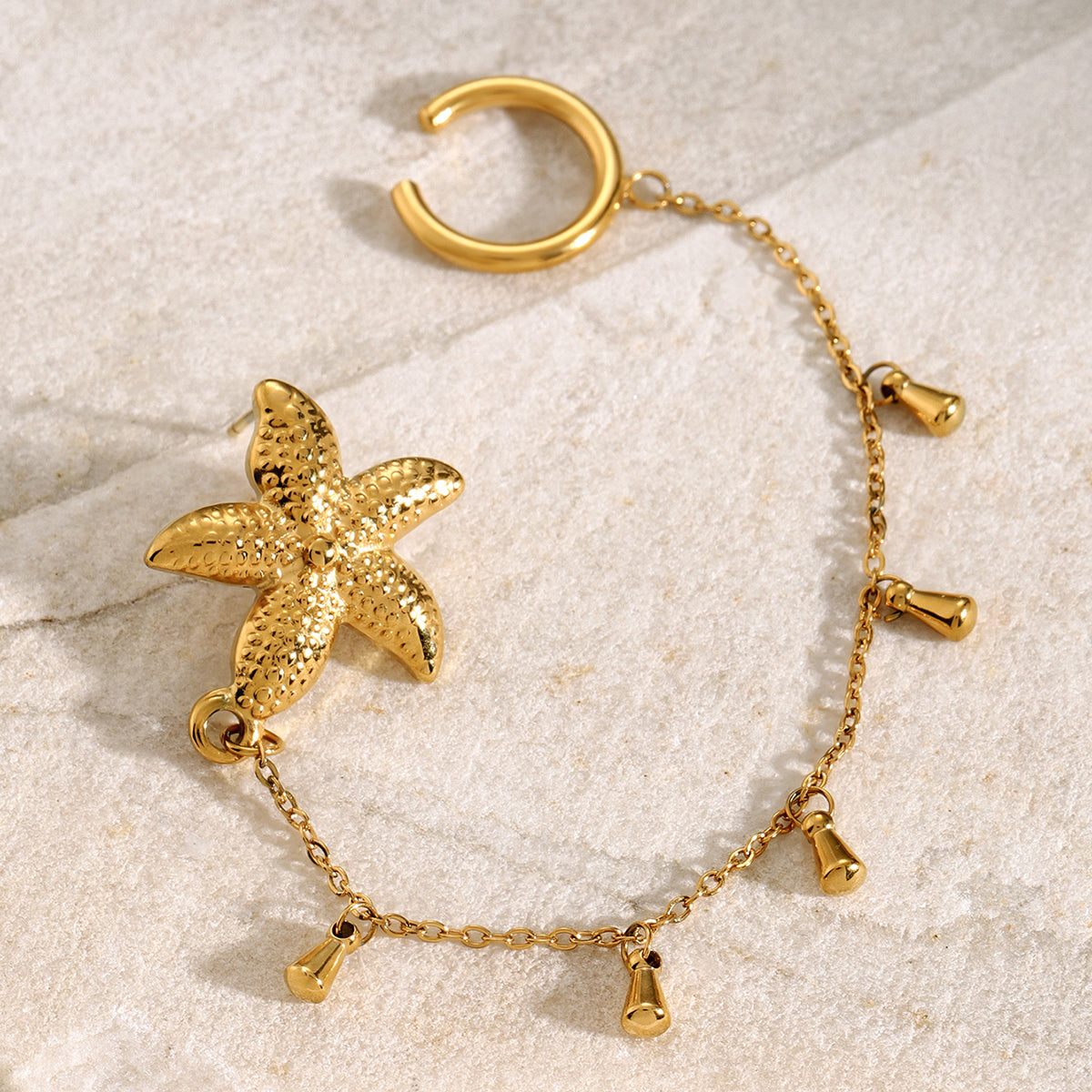 Mermaid Cufflink + Earring