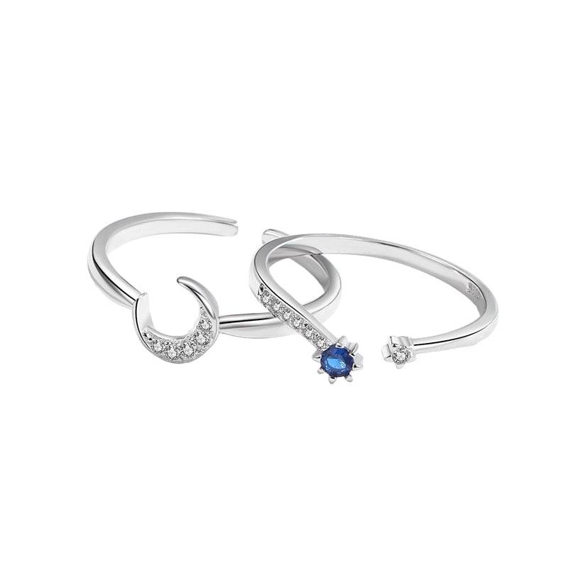 Star-Crossed Lovers Ring Set