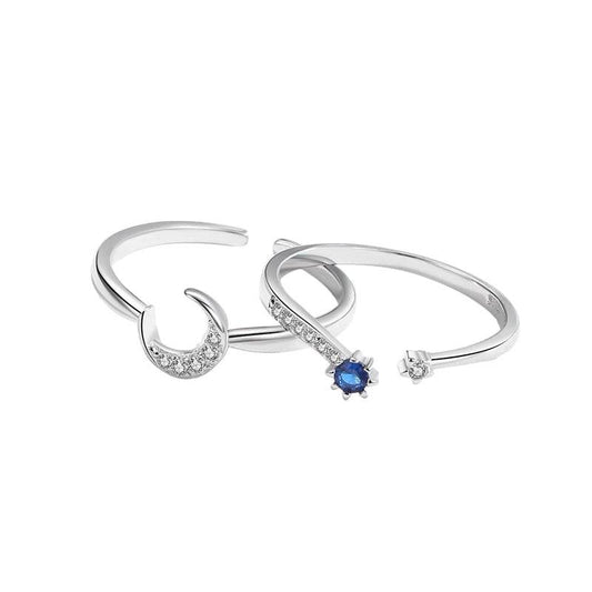 Star-Crossed Lovers Ring Set