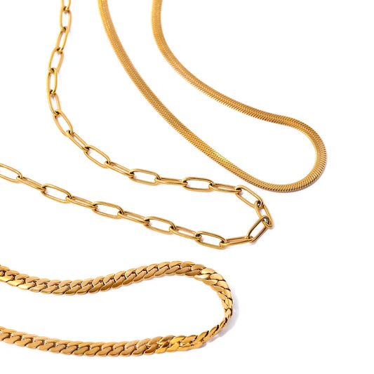 THE GOLD NECKLACE SET